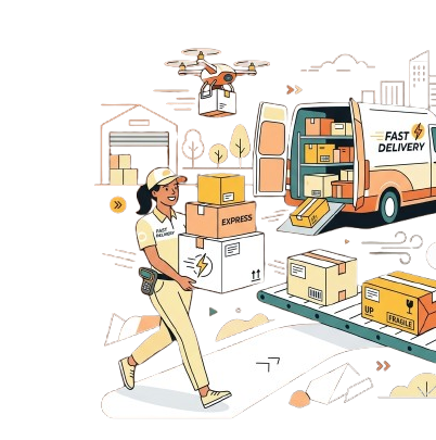 Shipping Illustration
